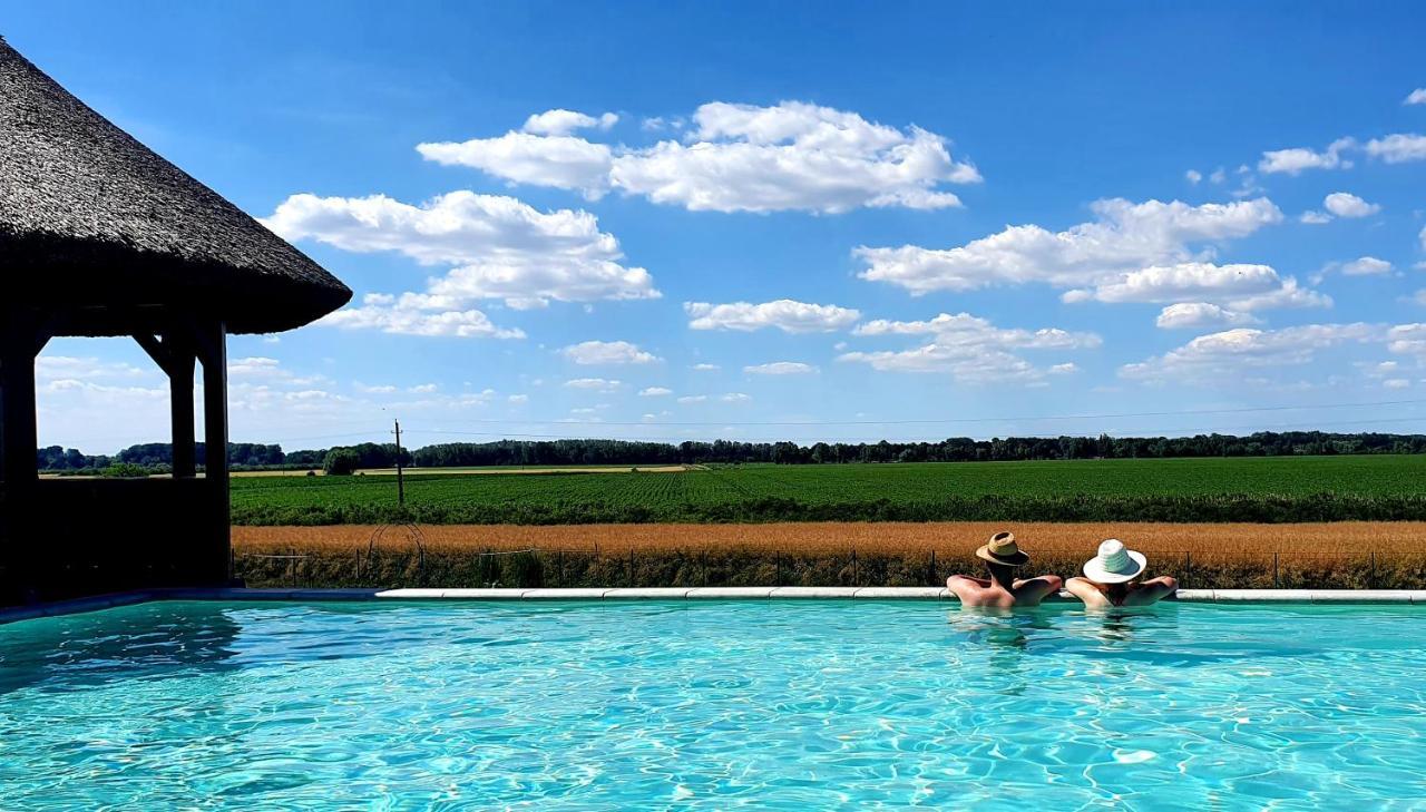 Tiszaszolos Tisza White House B&B 외부 사진